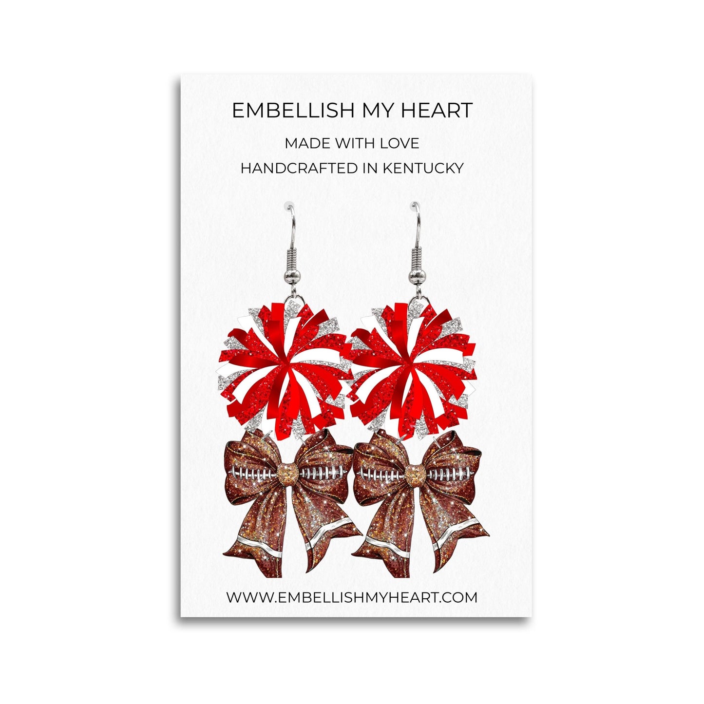 Cheer Booster Sample Set β Pick Any 5 Pairs - Embellish My Heart