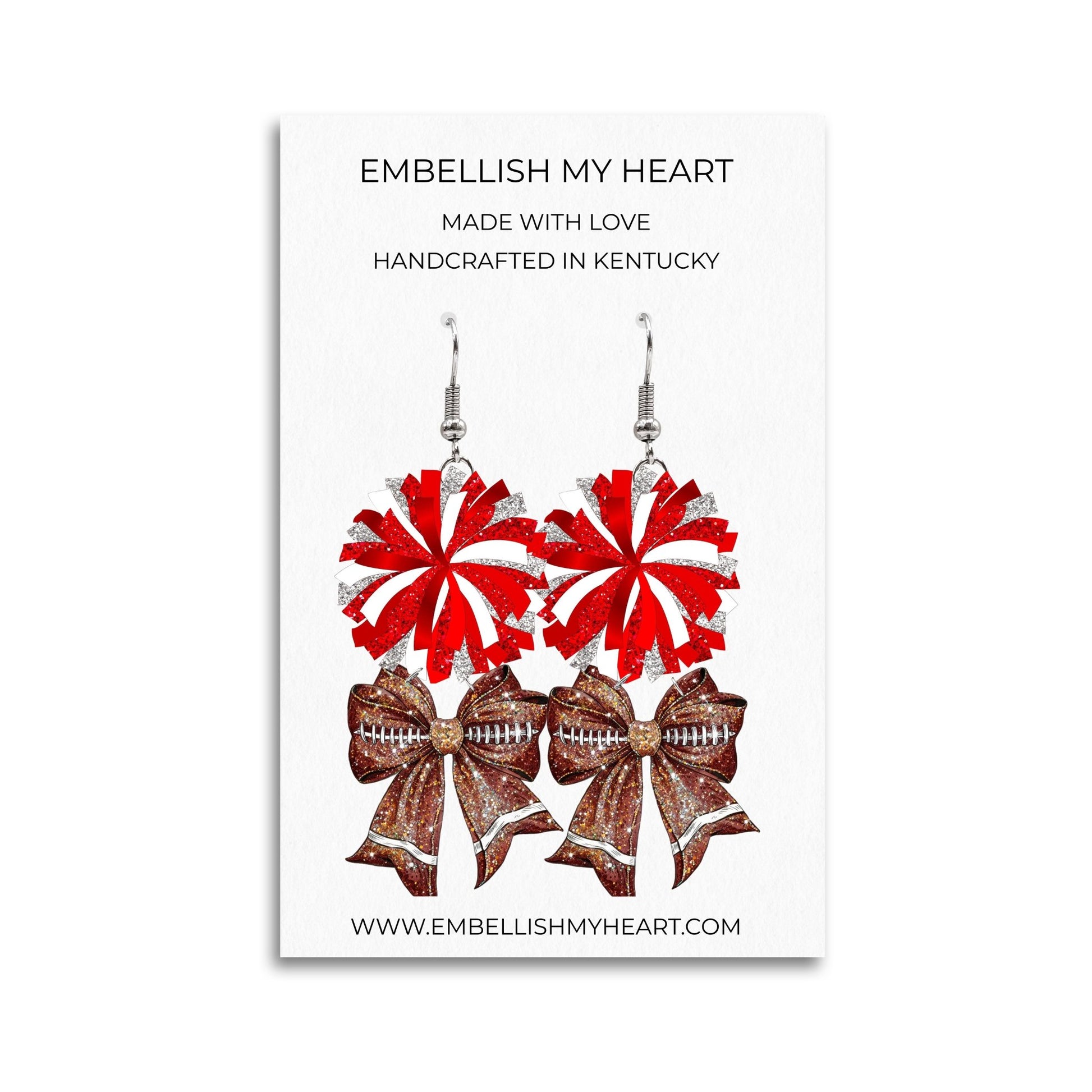 Cheer Booster Sample Set β Pick Any 5 Pairs - Embellish My Heart