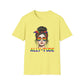 ALLY - TUDE Pride Shirt – Rainbow Heart Glasses Ally Tee, LGBTQ Support Shirt, Women’s Pride Month Apparel, Colorful Inclusive Graphic Tee - Embellish My Heart