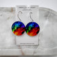 Bold Rainbow Acrylic Earrings – Lightweight Statement Jewelry | 3 Styles | Handmade & Hypoallergenic - Embellish My Heart