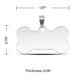 Dog Tag Pet ID Stainless Steel - Embellish My Heart