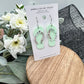 Mint Blossom Flip Flop Earrings - Embellish My Heart