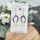 Rainbow Breeze Flip Flop Earrings - Embellish My Heart