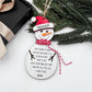 Snowman Height Ornament, Child’s Growth Ornament - Embellish My Heart