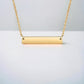 Survivor Horizontal Bar Stainless Steel Necklace - Embellish My Heart