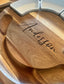 Circular serving board with ramekins and utensils - Embellish My Heart