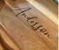 Circular serving board with ramekins and utensils, Closing Gift, Wedding Gift - Embellish My Heart